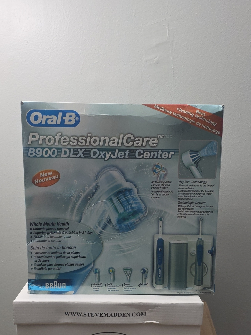 Oral-B ProfessionalCare 8900 DLX OxyJet Center - Blue